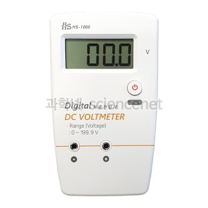 직류전압계(HS-1000)  /중고등학교 교육용 디지털 직류 전압계
