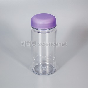 뚜껑이 있는 투명한 플라스틱통(350ml)
