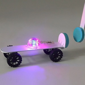 SA LED창작용 자석으로 가는 자동차 (손잡이형-안전자석)(5인 세트)