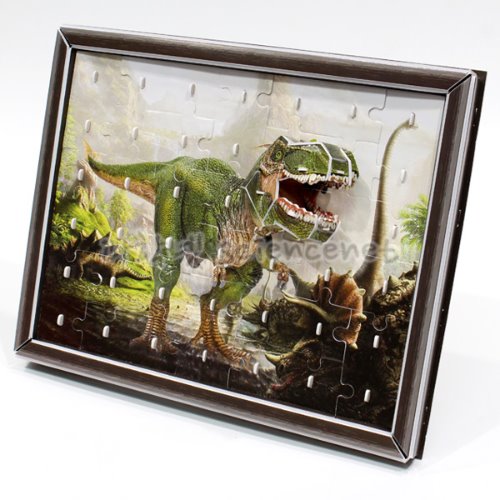 [유비네1273] 3D공룡입체퍼즐액자(티라노사우르스)