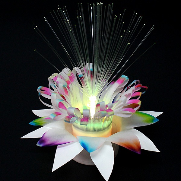 SA LED 크로마토그래피 꽃 가습기(1인용)