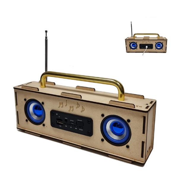 (KS-109)DIY새로나블루투스(BLue)스피커 &amp; 라디오만들기(충전식 고급형)