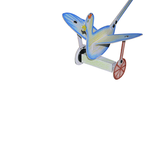 [유비네585] 날으는오리(flying duck)(5인세트,오토마타)