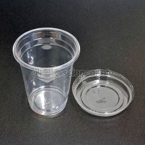 투명한플라스틱컵(뚜껑선택) 500ml/16온스/투명한 컵