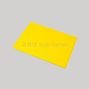 노란색 아크릴판(200x300mm)